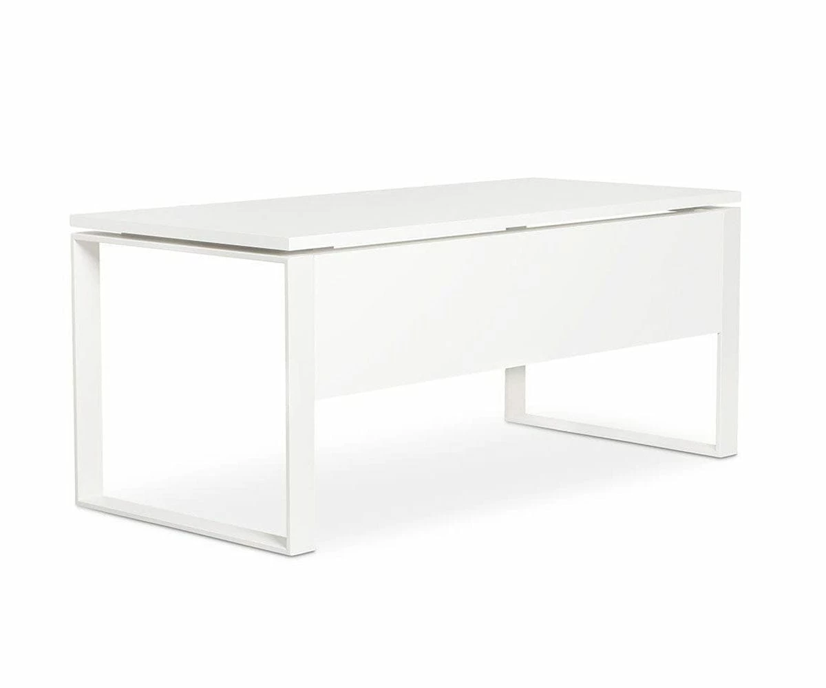 Hot Sale π C11 Gammel 67" Desk - White π 3 Hot Sale π C11 Gammel 67" Desk - White π - Image 3