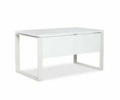 Discount 🔥 C11 Gammel 55" Desk - White 🎉 -Deals Office And Store C11 SR4806 WH 03