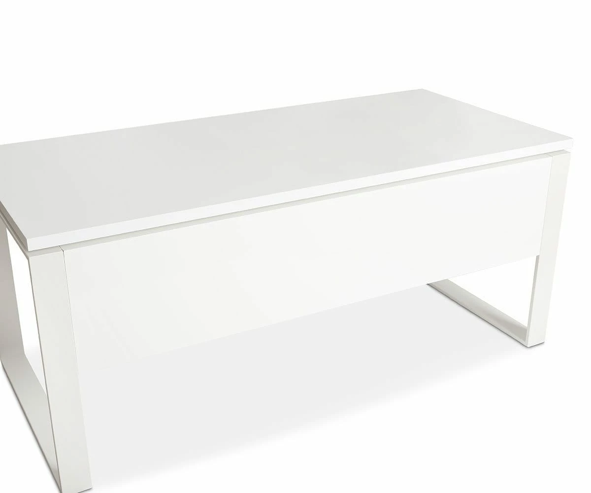 Hot Sale π C11 Gammel 67" Desk - White π 5 Hot Sale π C11 Gammel 67" Desk - White π - Image 5