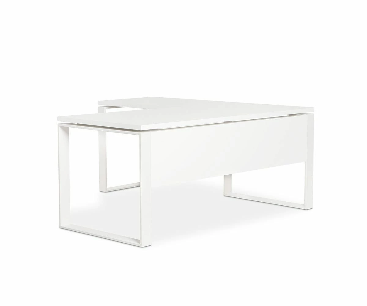 Hot Sale π C11 Gammel 67" Desk - White π 7 Hot Sale π C11 Gammel 67" Desk - White π - Image 7