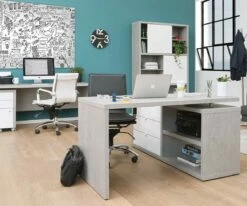 Buy 👍 C11 Sten 60" Desk With Storage Return 🤩 -Deals Office And Store C11 STEN WEB