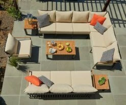 Top 10 🔥 J18 Da Costa Outdoor 3-Piece Sectional 🛒 -Deals Office And Store J18 DaCosta Overhead 003 1200x1000 c4388cb0 0e81 4021 bef4 b44af69ea00d