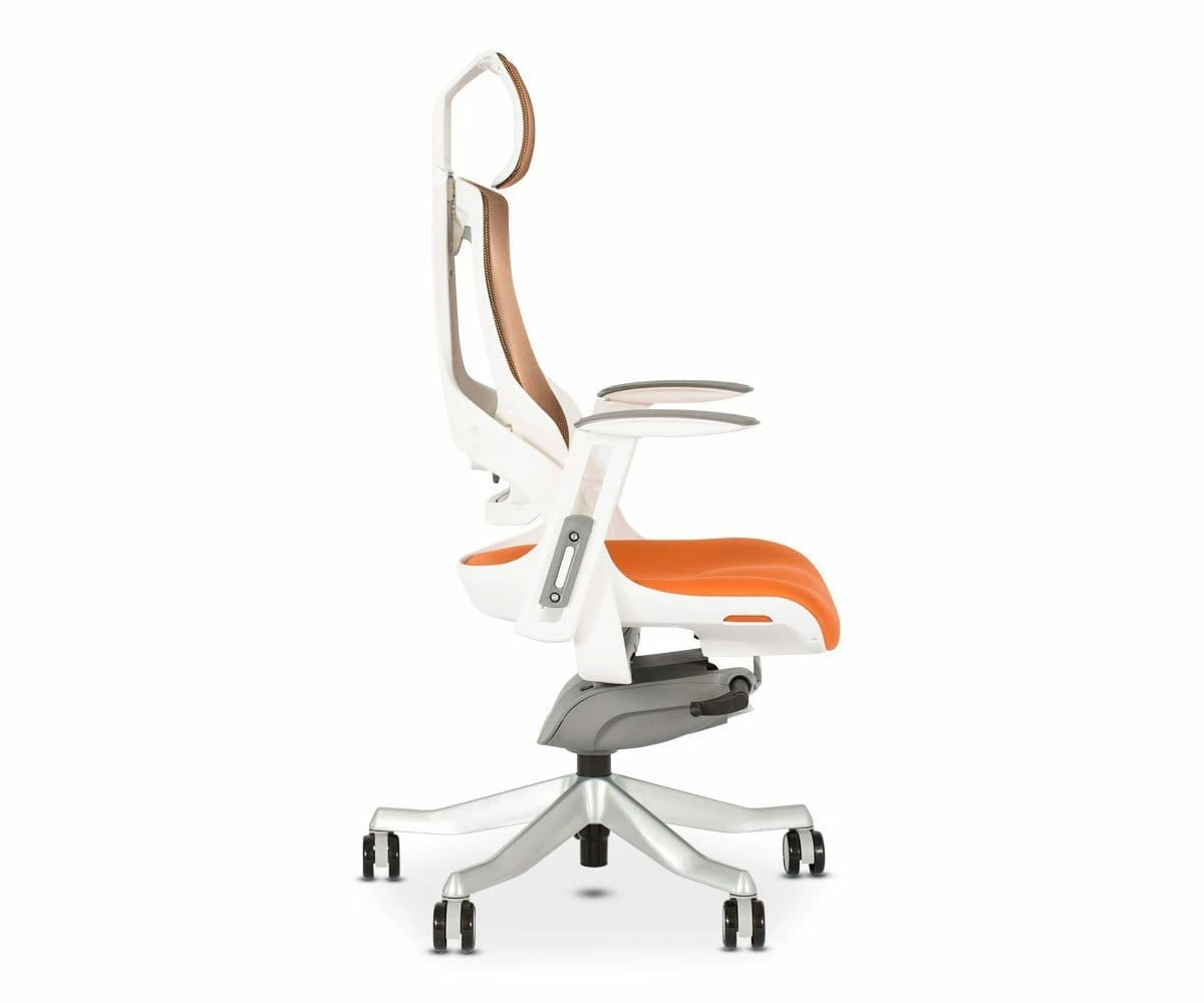 Promo 𧨠M03 Wau Desk Chair - Orange 𧨠3 Promo 𧨠M03 Wau Desk Chair - Orange 𧨠- Image 3